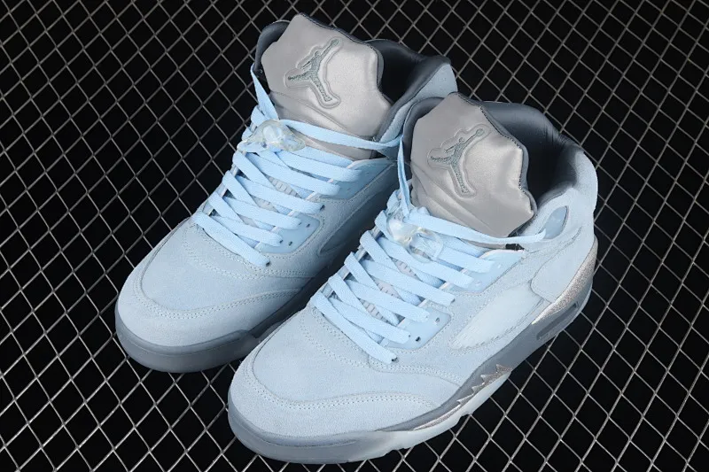 All categories Air Jordan Jordan series basketball shoes Air Jordan 5 Air Jordan 5 Retro "Bluebird" AJ5 Joe Lake Blue DD9336-400